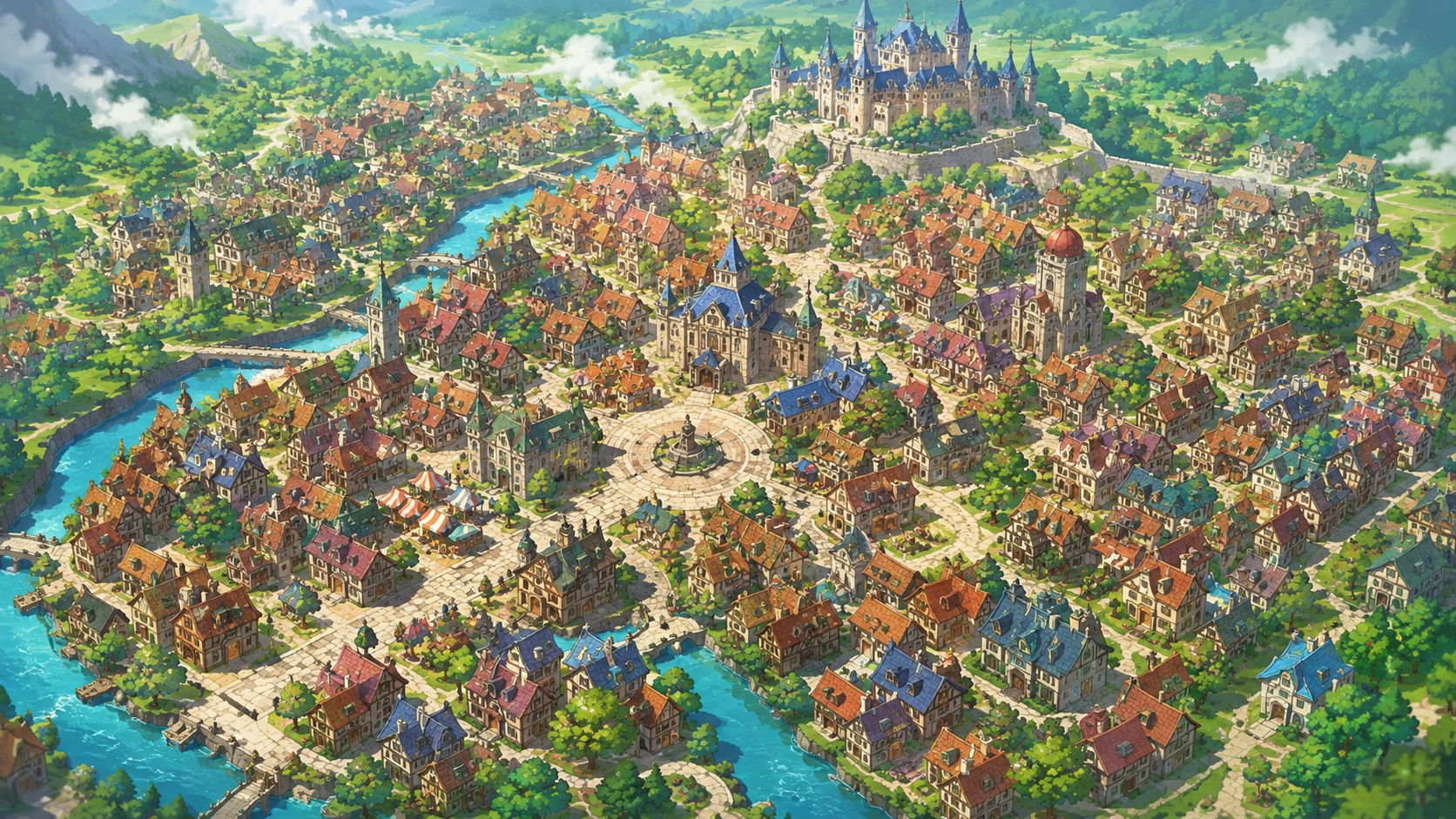 City of Asteria Map